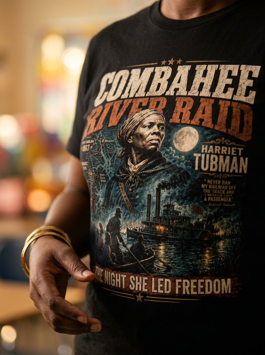 Combahee River Raid – Harriet Tubman Tee
