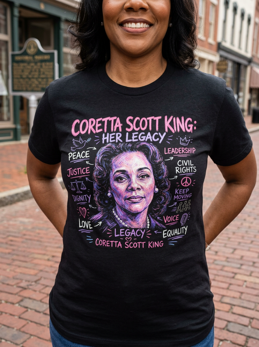 Coretta Scott King: Her Legacy Tee