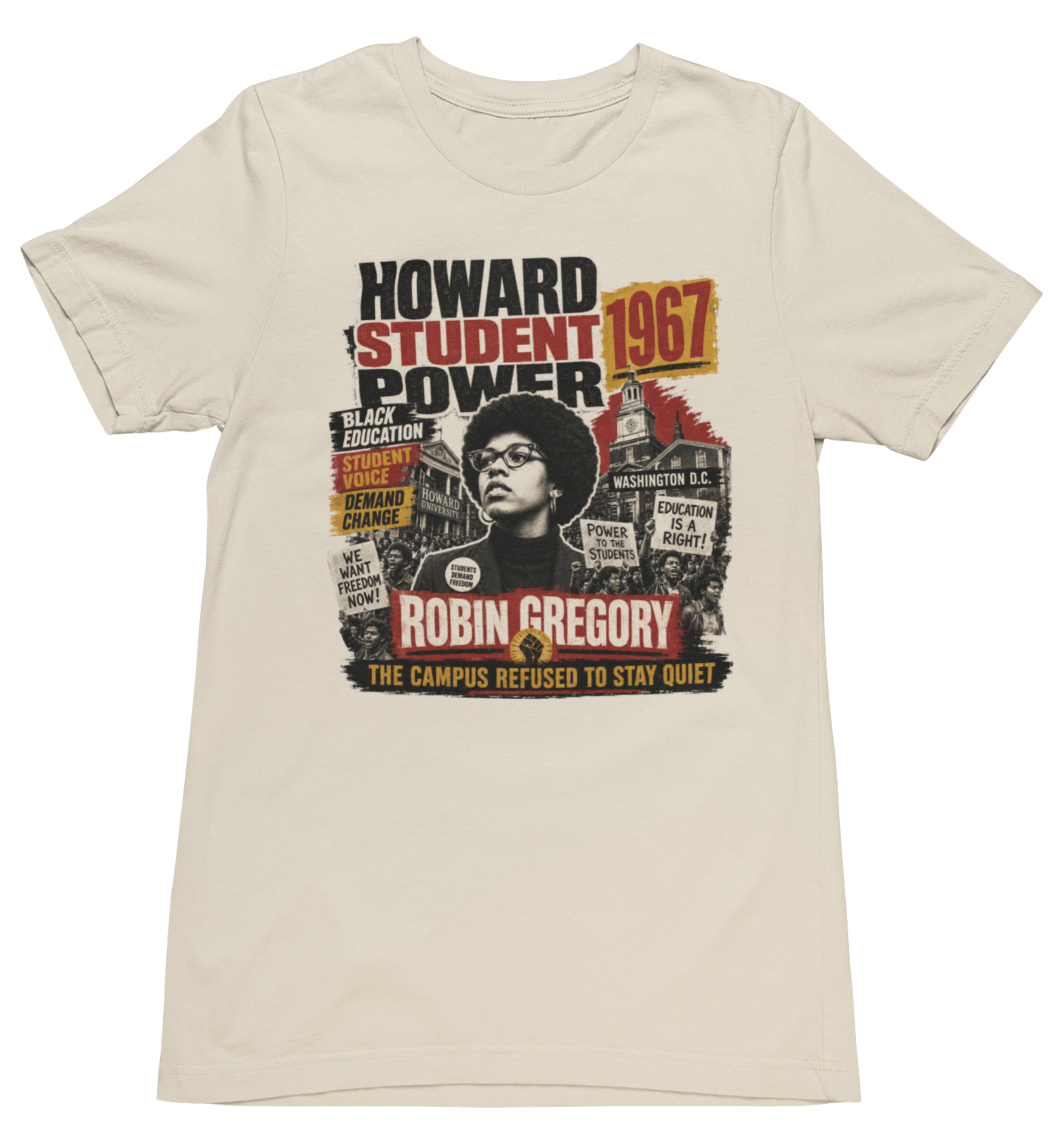 Howard Student Power 1967 – Robin Gregory