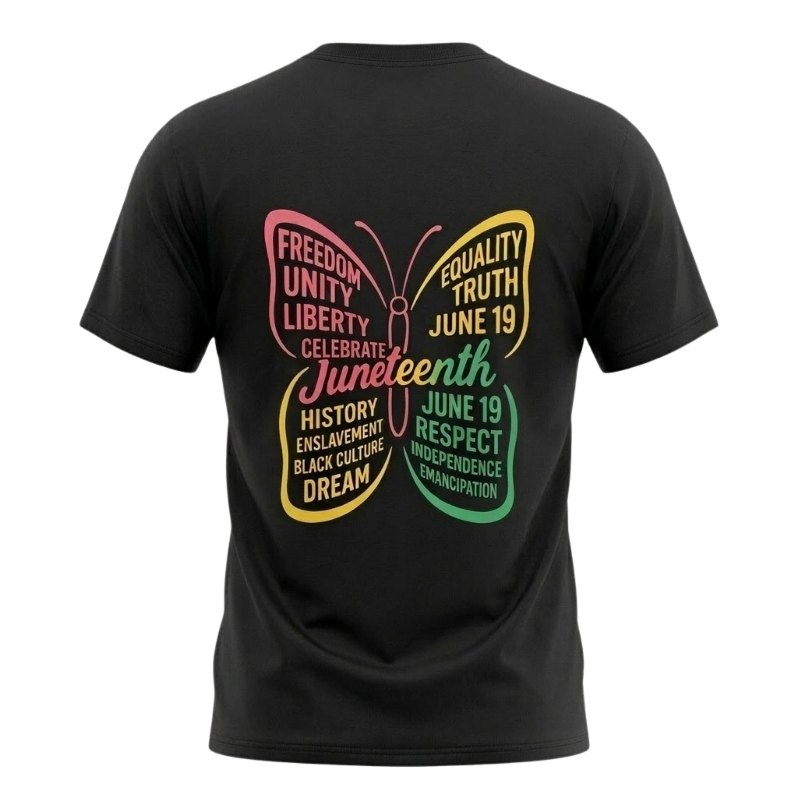 Juneteenth Butterfly Tee