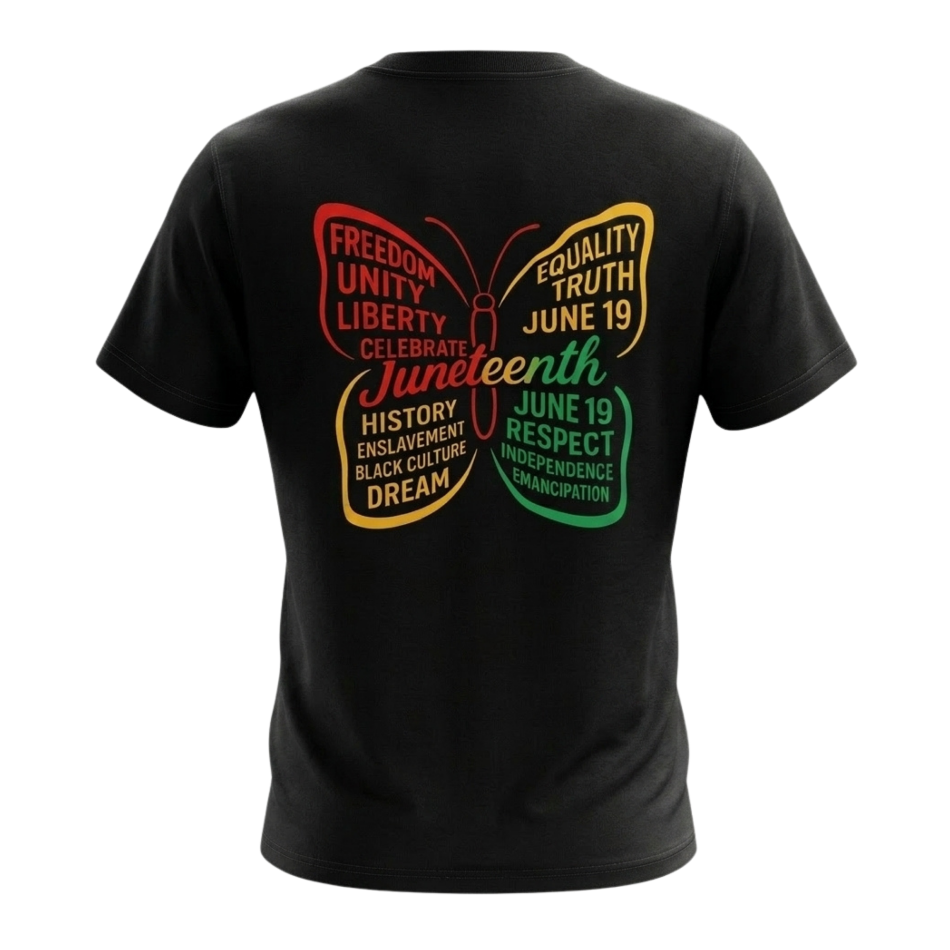 Juneteenth Butterfly Tee