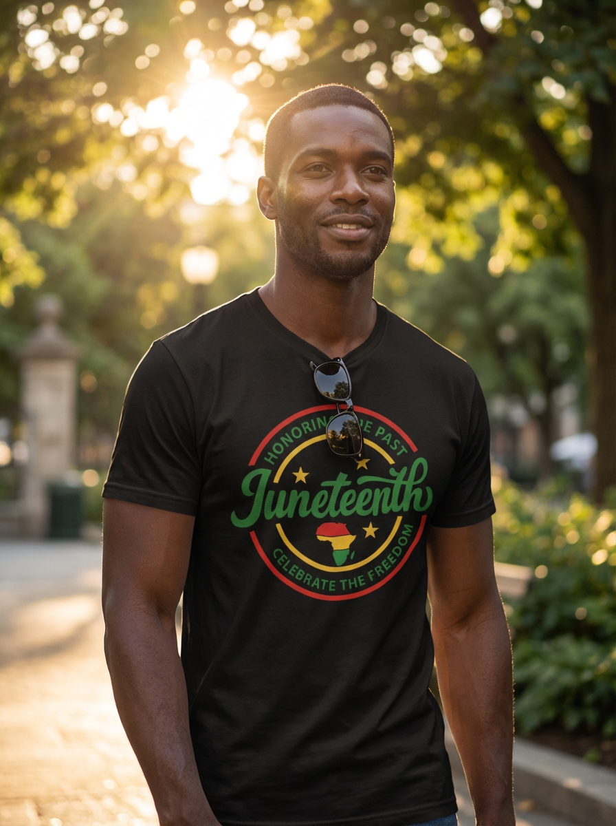 Juneteenth Patch Tee