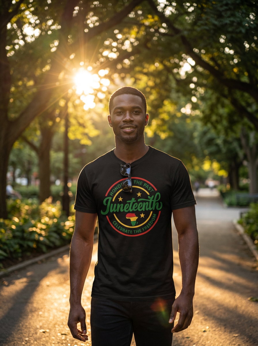 Juneteenth Patch Tee
