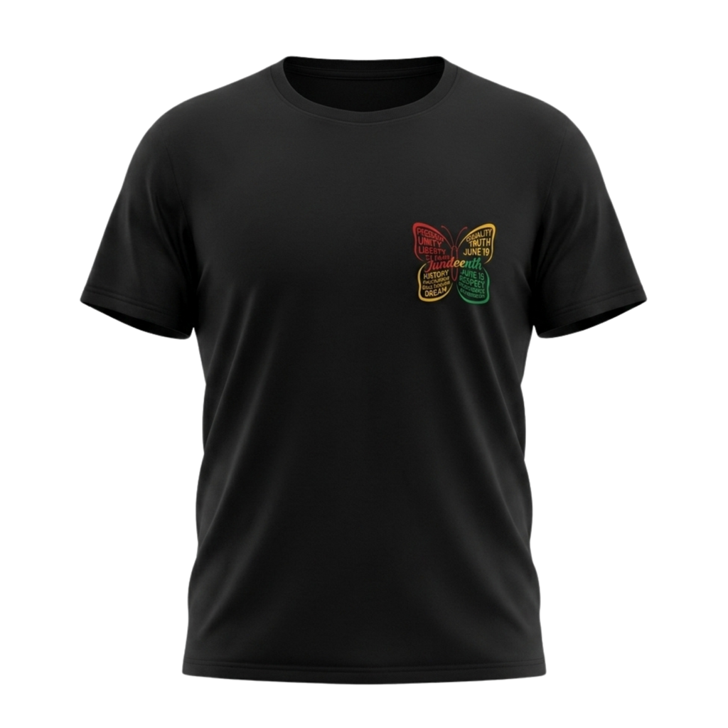 Juneteenth Butterfly Tee