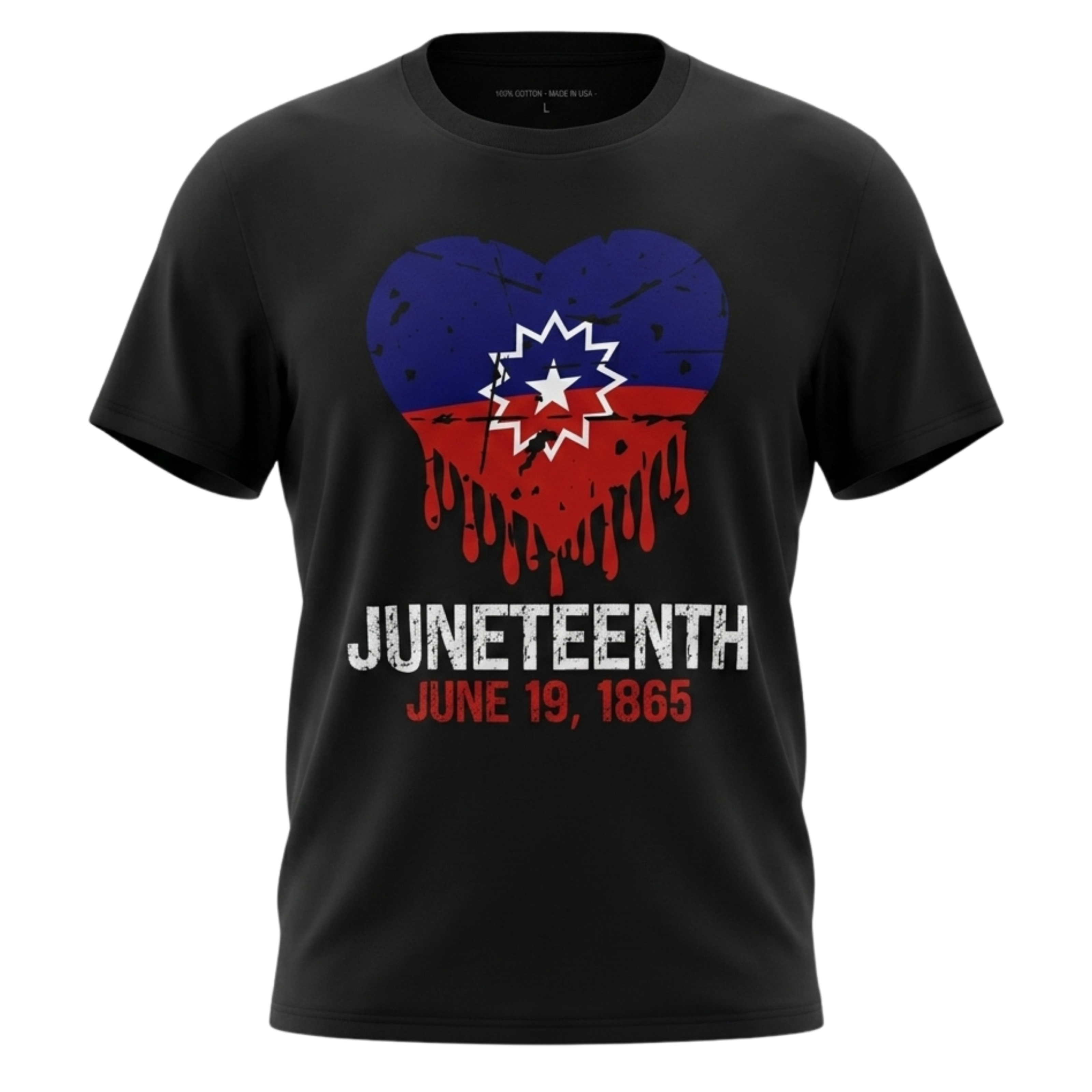 Juneteenth Original Heart Tee