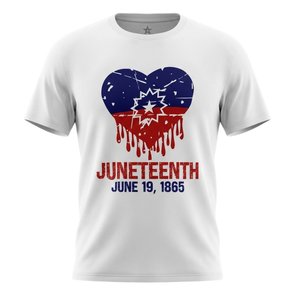 Juneteenth Original Heart Tee
