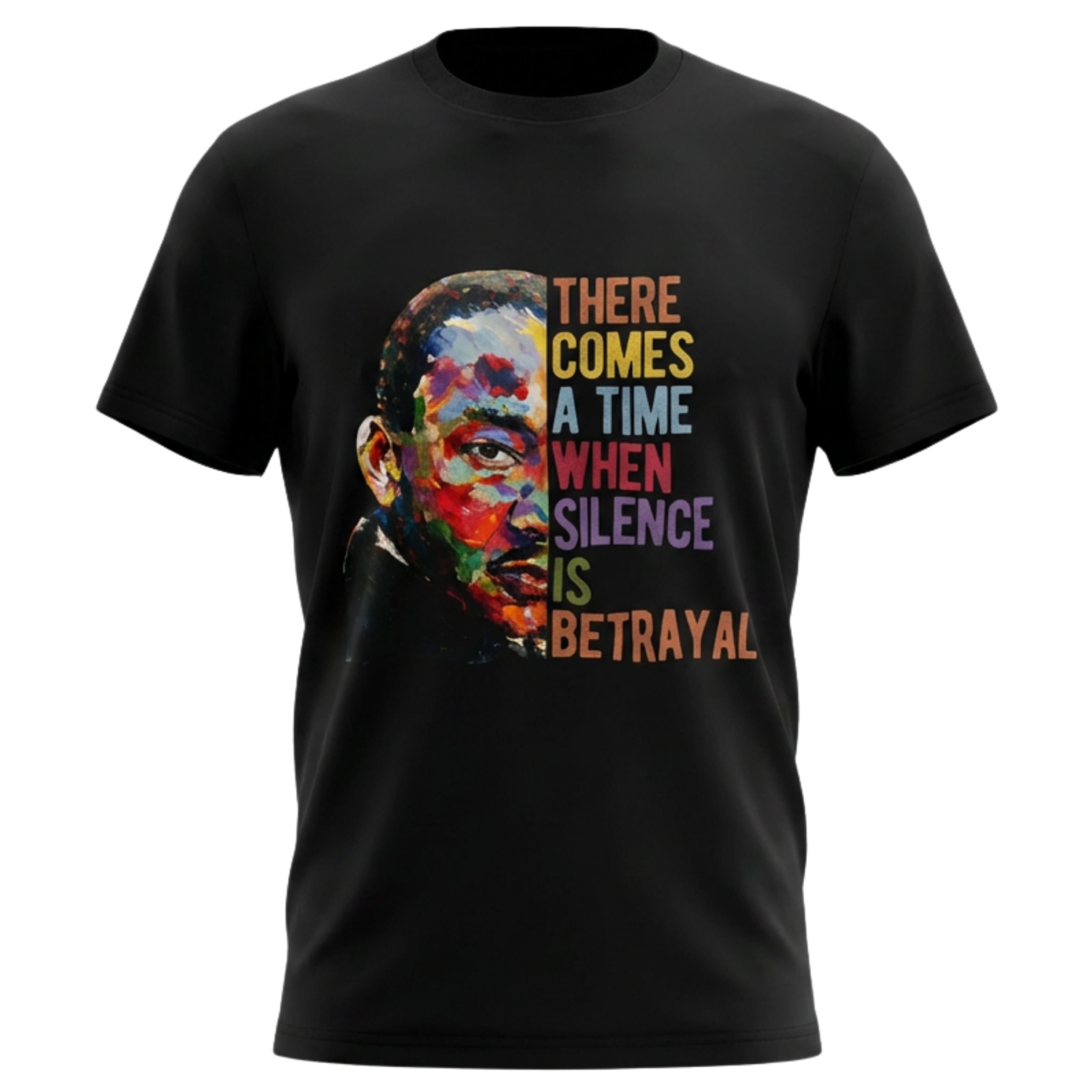 MLK - Silence Is Betrayal T-Shirt