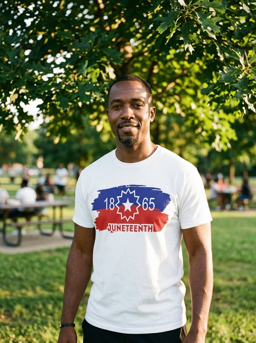 Juneteenth 1865 Flag Tee