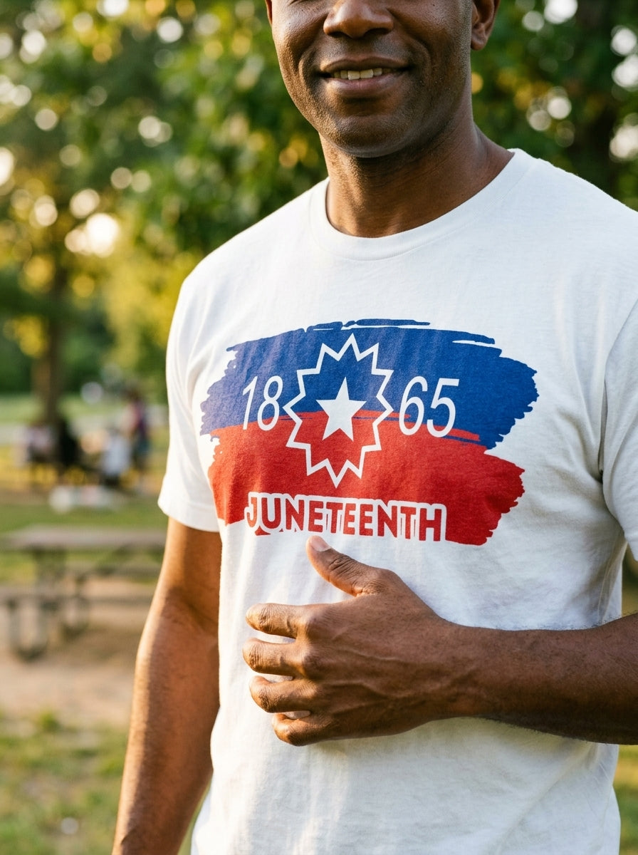 Juneteenth 1865 Flag Tee