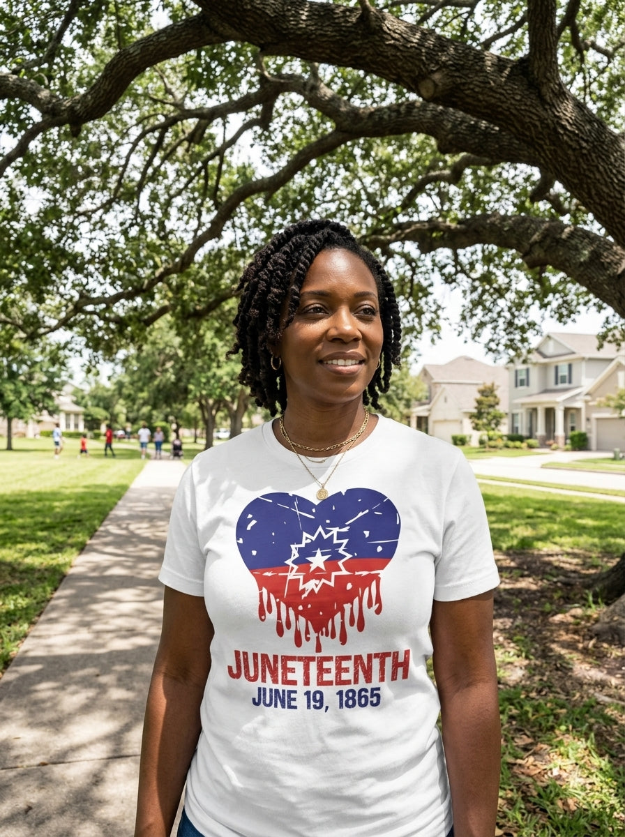 Juneteenth Original Heart Tee