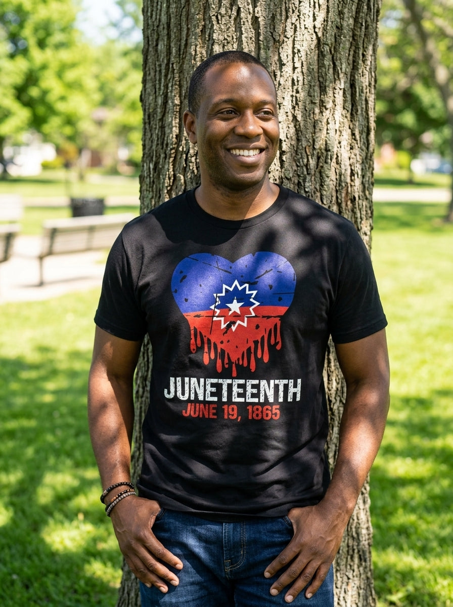 Juneteenth Original Heart Tee