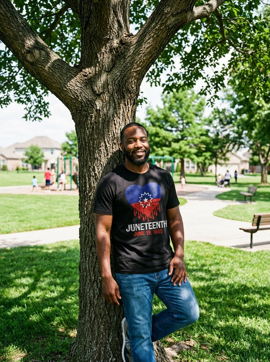 Juneteenth Original Heart Tee