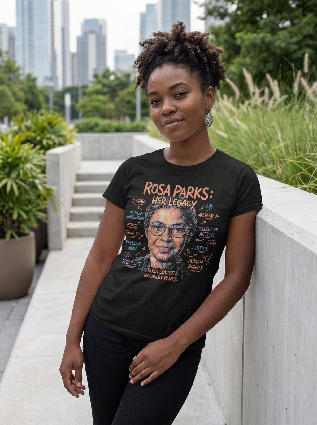 Rosa Parks: Her Legacy Graphic Tee