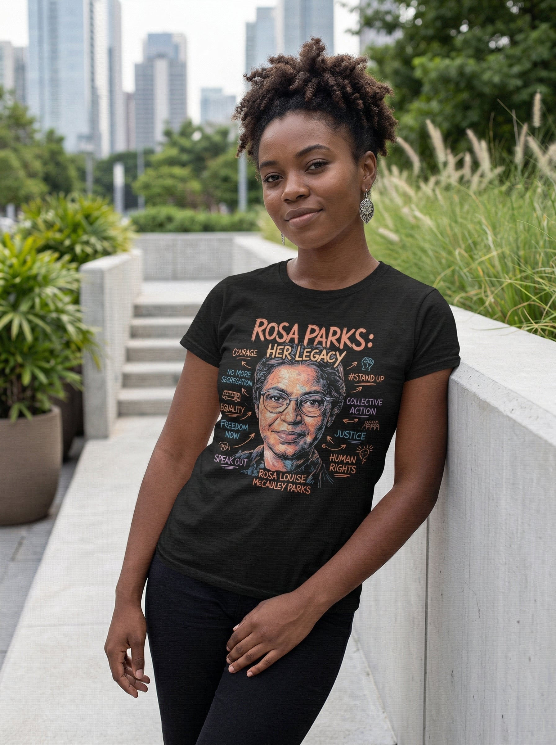 Rosa Parks: Her Legacy Graphic Tee