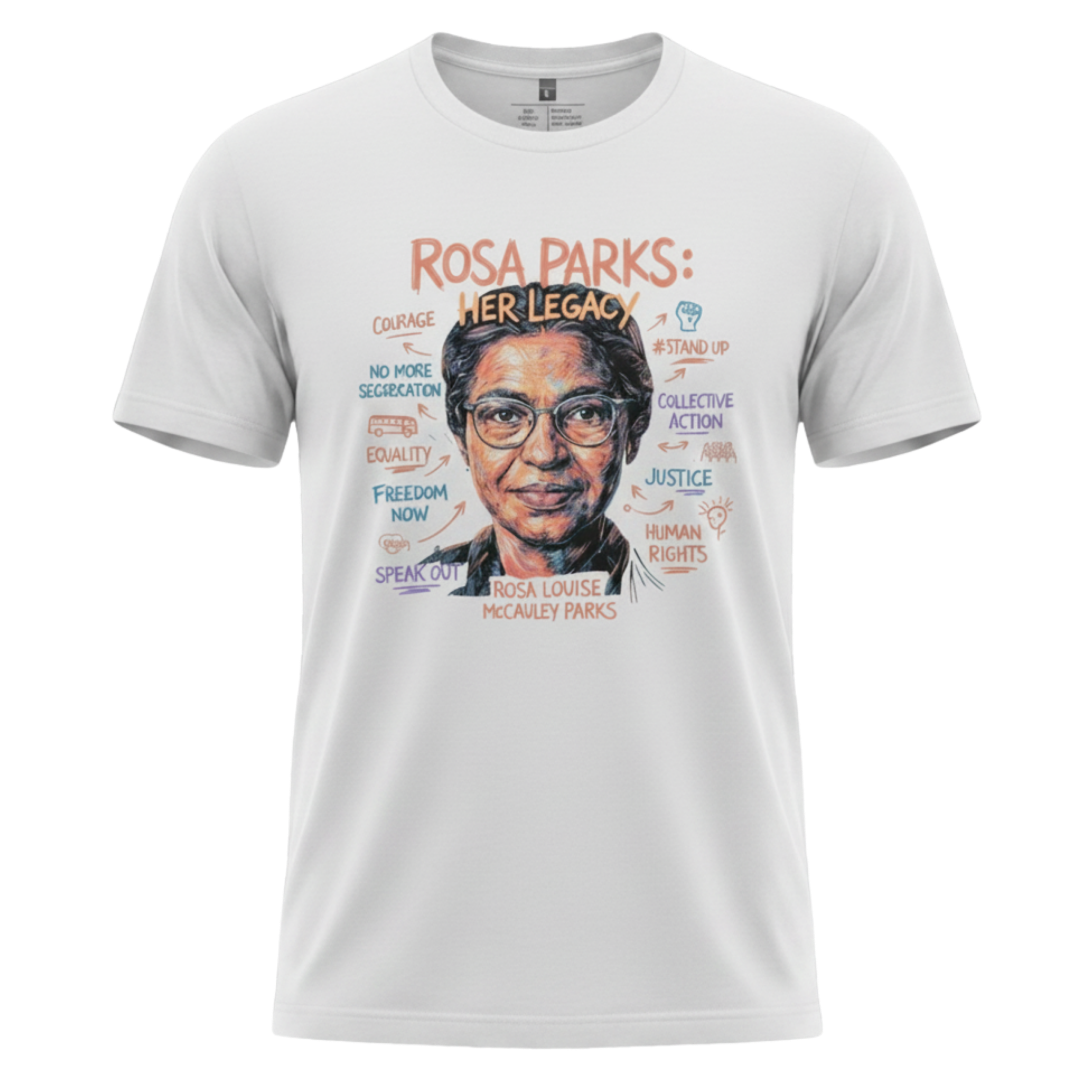 Rosa Parks: Her Legacy Graphic Tee