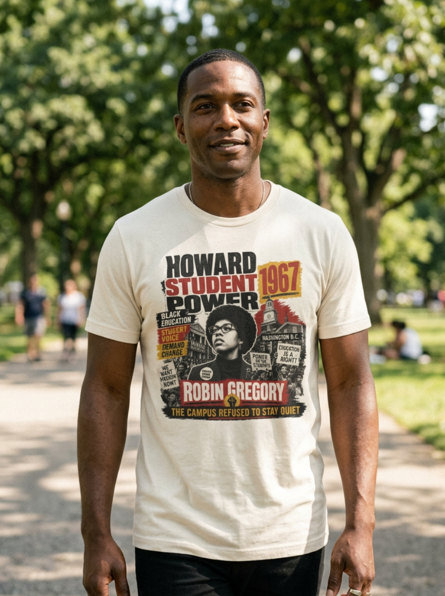 Howard Student Power 1967 – Robin Gregory