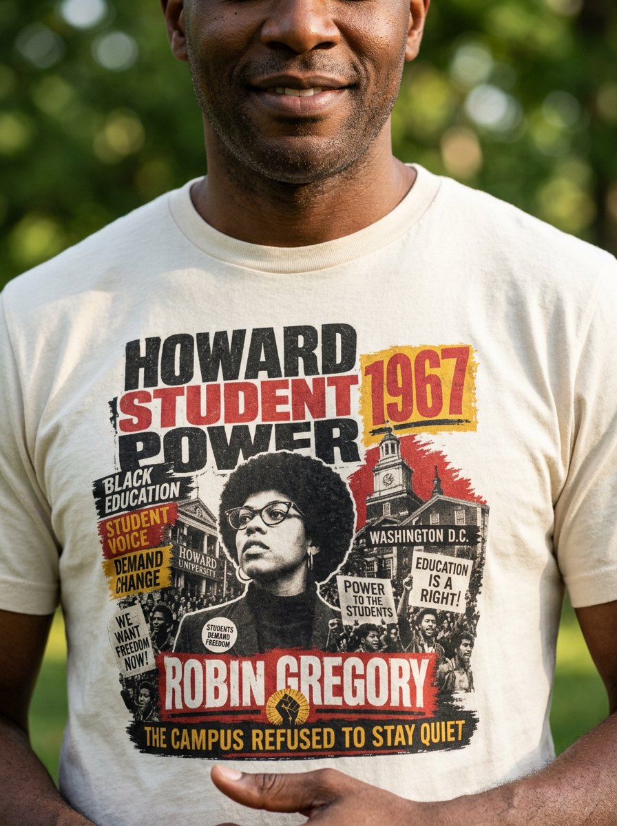 Howard Student Power 1967 – Robin Gregory
