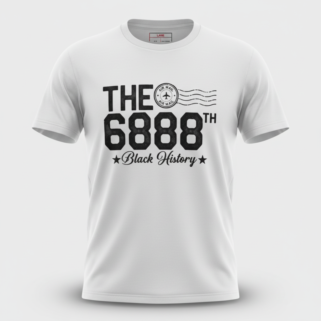 White 6888th Tee